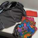 Travelers Club Xpedition 30 Inch Multi-Pocket Upright Rolling Duffel Bag (Charcoal Grey)