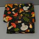 Bienbee Ferret Cage Liner Set for Ferret Nation & Critter Nation Cage, Waterproof Ferrets Cage Accessories for Small Animals Rats Chinchillas Hedgehogs Ferrets(Green Mushroom,Ramp Covers-3 PCS)