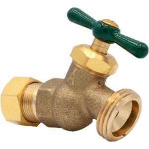 No Kink Hose Bibb Compression End, 1/2-Inch