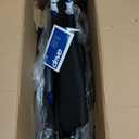 Drive Medical Blue Streak Lightweight Wheelchair with Swing-Away Footrests and Flip-Back Arms, Portable Folding Wheelchair for Adults and Seniors, 18 Inch Seat