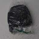 Clear Backpack for Stadium Events 12x12x6, Thick PVC Small Clear Bag with Leather Trim Fashion Women Backpack (Black)
