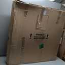 36 Acrylic Outdoor Convex Mirror With Plastic Back, Round Security Mirror for the Garage Blind Spot, Store Safety, Warehouse Side View, Circular Wall Mirror for Personal/Office Use -Vision Metalizers 36"L x 4.5"W