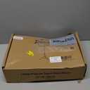 Projector Stand Tripod Adjustable, Laptop Height from 23.5 to 46.5 inches with Gooseneck Phone Holder, Floor for Office, Home, Stage, Studio, DJ Racks Holder Mount, 23.5inch-46.5inch (Black)