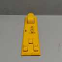 Picture Hanging Tool with Level, Goodsnova Photo Frame Hanging Tool for Easy Marking Position, Wall Hanger Helper Guide for Photo/ Art/ Painting Frame (Plastic, Yellow)