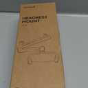 Lamicall Car Headrest Tablet Holder - [3 in 1 Extension Arm] Adjustable Tablet Car Mount for Back Seat, Gifts Road Trip Essentials for Kids, for 4.7-11" Device Like iPad Pro, Air, Mini, Galaxy, Fire (Black)