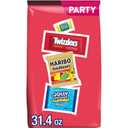 HARIBO, JOLLY RANCHER & TWIZZLERS Assorted Candy Variety Pack, 31.4 oz (EXP 12/01/26)