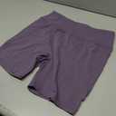 MAGCOMSEN Women's 6" Biker Shorts 3 Pockets Tummy Control Spandex Running L