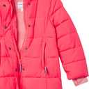 Amazon Essentials Girls and Toddlers' Long Heavyweight Hooded Puffer Jacket, XLarge