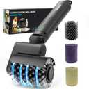 Leebein Electric Grill Brush for Outdoor, 2026 TikTok BBQ Grill Cleaner with 3 Heads, 3-Speed & Angle Adjust Cordless Rotary Grill Brush, 150Mins Runtime Grill Cleaning Brush for Barbecue Grates