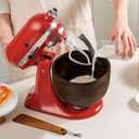 Walnut Mixing Bowl for Kitchen Aid 4.5-5 Qt Tilt-Head