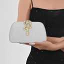 Glitter Evening Bag Clutch Purses for Women Formal Elegant Wedding Party Prom Clutch Handbag