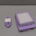 KSELF Leather Case for iPhone 17 Pro Max Case, Protective Slim with Kickstand Shockproof Phone Cases, Builtin Invisible Stand Compatible with iPhone 17 Pro Max 6.9'' (Blue)