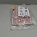 Marbrasse 4 Tier Paper Organizer Letter Tray - Mesh Desk File Organizer with Handle, Paper Sorter Organizer for Letter/A4 Office File Folder Holder (Pink, 12.6" x 9.1" x 10.7")