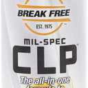 Break Free CLP Cleaner Lubricant and Preservative All in One Gun Cleaner, CLP-4, Squeeze Bottle, Synthetic Oil, 4 Ounces