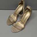 COASIS Women's Chunky Block Heels Open Toe Ankle Strap 3.5 Inch Heeled Sandals, 7