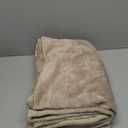 Bedsure Fleece Throw Blanket for Couch Oxford Tan - Lightweight Plush Fuzzy Cozy Soft Blankets and Throws for Sofa, 50x60 inches