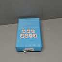 OK TAPE Precut Kinesiology Ankle Tape, 10 Pcs, Pain Relief, Prevent Ankle Sprain, Provide Support for Ankle Ligament, Elastic Athletic Tape, Breathable Kinetic Tape for Daily use - Black