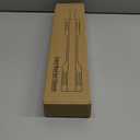 FIRJOY 12" Valet Rod for Closet Pull Out (1 Pack, Black)