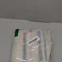 DriftAway Kitchen Curtains Striped Tier Linen Short Curtains Windowpane Plaid Cafe 24 Inch Length for Living Room Bathroom Chris Farmhouse Rustic Rod Pocket 2 Panels Black