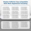 MBL62061501 Fabric Softener Cap Replacement for LG Washer Replaces MBL65460501