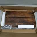 KLM Liquor Bottle Display Shelf, Coffee Syrup Rack Organizer, 3 Step Countertop Liquor Wine Rack, mini bar,liquor cabinet, Home Retro Bar Shelf Stand for Liquor Whiskey, Spirits