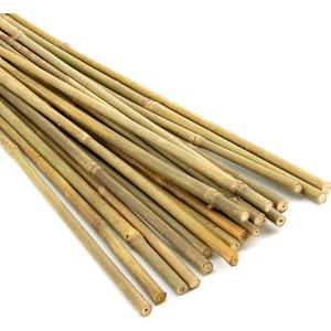 Pllieay 20 Pieces 18 inch Bamboo Stakes Natural Bamboo Sticks Bamboo Plant Stakes for Indoor and Outdoor Plants, Plant Support Stakes for Tomato Support, Beans, Potted Plants, Mini Trees