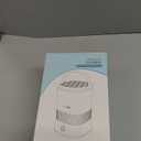 Electric Makeup Brush Cleaner - 12000 RPM Makeup Brush Cleaning Machine, IP65 Waterproof Automatic Makeup Brush Cleaner for Makeup Sponges and Brushes(White)