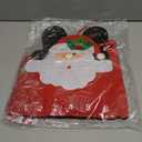 D-FantiX Santa Christmas Advent Calendar 2025, 3D Felt Hanging Advent Calendar Reusable Countdown to Christmas Calendar for Kids Christmas Decorations Gifts