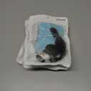 4 x Leather Badge Holder and Adjustable Retractable Lanyards, Quick Release Buckle and Safety Breakaway Lanyards with Swivel Metal Clasp for Offices, Staff, Students, Employees (1 Pack, Sa-light Blue)