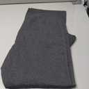 Hanes womens Comfortsoft Ecosmart Women's Open Bottom Leg Fleece athletic sweatpants, Slate Heather, Large