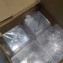 Zubebe 100 Pack 3.5 oz Square Plastic Cups, Appetizer Dessert Cups Clear Plastic Disposable Small Tumbler for Ice Cream, Fruit Puddings, Desserts, Appetizers Summer Wedding Party Catering Supplies