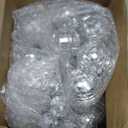 Sumind 50 Pcs Disco Balls Decor Silver Mirror Disco Balls Hanging Decor Assorted Reflective Wedding Dance Music Festivals for Christmas Stage Club Ballroom Hall Prop (1.2'',2'',3.2'',4'')