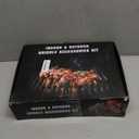 29pcs Blackstone Griddle Accessories Kit, Large Stainless Steel Grill Accessories Set for Blackstone and Camp Chef, Grill Spatula Set with Enlarged Spatulas, Scraper, Tongs for Outdoor Barbecue