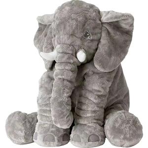 Giant Stuffed Animals Doll Elephant Stuffed Animal, 24" Stuffed Elephant Plush Toy Gifts for Girls Boys Gray