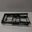 MUDEELA 8-Tier Pots and Pans Organizer under Cabinet, 15.83" Height Heavy Duty Pot Pan Organizer Kitchen Cabinet Organization and Storage, Adjustable Pot Rack for Frying Pan, Cast Iron Skillet, Black