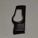 for Durango Headlight Switch Panel Trim Cover Compatible with Dodge Durango 2022 2023 2024 Carbon Fiber Interior Accessories