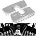 Chrome Spark Plug Head Bolt Covers Fit for Harley Twin Cam Touring Electra Glide Road King Street Glide Road Glide Softail Dyna Trike 19992017 Billet Aluminum
