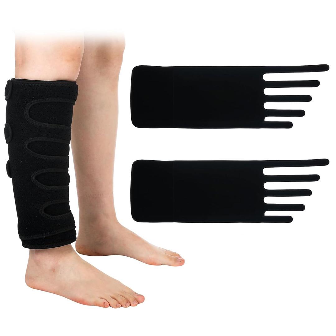 TrelaCo 2 Pcs Ankle Monitor Cover up for Gps Alcohol Bracelet Parole Probation House Arrest Shock Absorbing Immigration Sex Offenders Protective Sleeve with Adjustable Straps for Men Women