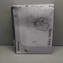 Otrolepota Baby Swing for Infant, Newborn Swing with Music, 5 Speed Levels, Timing Setting, Soft Cushion, Foldable Infant Swing for Indoor Outdoor Use 0-9 Months