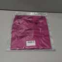 Womens Satin Silk Blouses Blouse Button Down up Shirts for Women Casual Loose Long Sleeve Business Work Tops (X-Large, Red2)