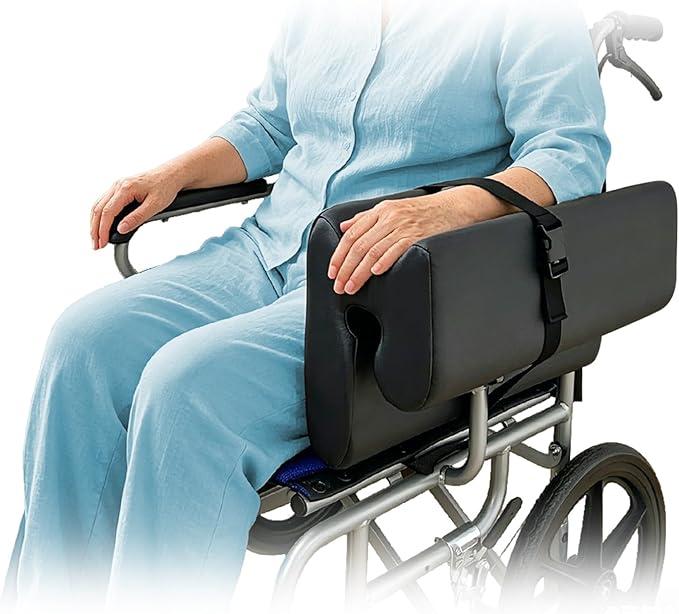 AOSSA Lateral Support for Wheelchair Arm Trough, Armrest Pad Cushion Wheelchair Attachment, Wedge Bolster Positioning Arm Elbow Rest Pillow for Elderly, Stroke Patient