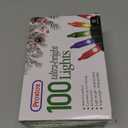 PREXTEX Multicolored Christmas Lights with Green Wire, 60 Feet, 300 Lights, Colorful String Lights Indoor or Outdoor - Incandescent String Lighting for Christmas Tree Decorations for Fences and Patios