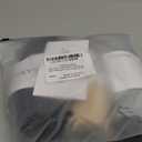 Women's Zip Front Sports Bra Wireless Post-Surgery Bra Active Yoga Sports Bras (Medium, U Back-black/Beige/Light Gray)