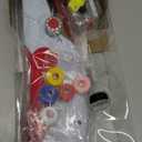 Handheld Sewing Machine, Mini Portable Electric Sewing Machine for Beginners Adult, Easy to Use and Fast Stitch Suitable for Clothes,Fabrics, Cutains,DIY Home Travel (Red)