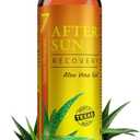 Seven Minerals NEW Recovery After Sun Gel with Aloe Vera - For Skin with Instant Sunburn Relief. Unlike Regular Aftersun Lotion, Ours Is Made From Texas Aloe. With Mango & Chamomile (12 Fl Oz)