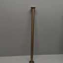 Ivilon Tension Curtain Rod - Spring Tension Rod for Windows or Shower, 24 to 36 Inch. Warm Gold