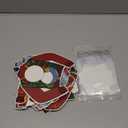 Colarr 45 Set Christmas Candy Holder Cards Ugly Sweater with Clear Treat Bags DIY Xmas Goodie Bags for Stocking Stuffers Holidays Classroom Prizes Crafts Family Gatherings Exchange Gift Party Supplies