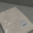 NICETOWN Natural Linen Curtains 84 inch Long 2 Panels Set, Grommet Top Thick Linen Burlap Semi Sheer Vertical Drapes Privacy Assured with Light Filtering for Bedroom/Living Room, W55 x L84