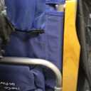 Tommy Bahama 5-Position Classic Lay Flat Folding Backpack Beach Chair, Polyester, Navy, 23" X 25.25" X 31.5"