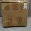 Baderke 4 Sets 11.8" Chilled Serving Tray for Parties Round Iced Platter with Ice Underneath Stainless Steel Clip Fruit Fork Shrimp Cocktail Serving Dish for Oysters Crawfish Fruits (Original)